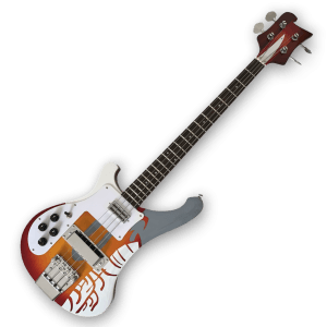Custom Made Left Handed Sgt. Pepper McCartney 4 Strings 4003 Style Electric Bass - Image 2
