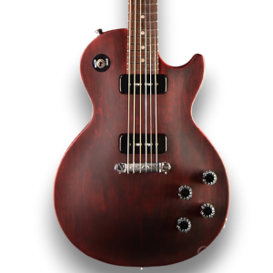 Custom Made 120th Wine Red Satin Melody Maker LP Style 6 Strings Electric Guitar