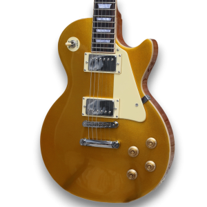 Custom Made LP Style Goldtop 6 Strings Electric Guitar