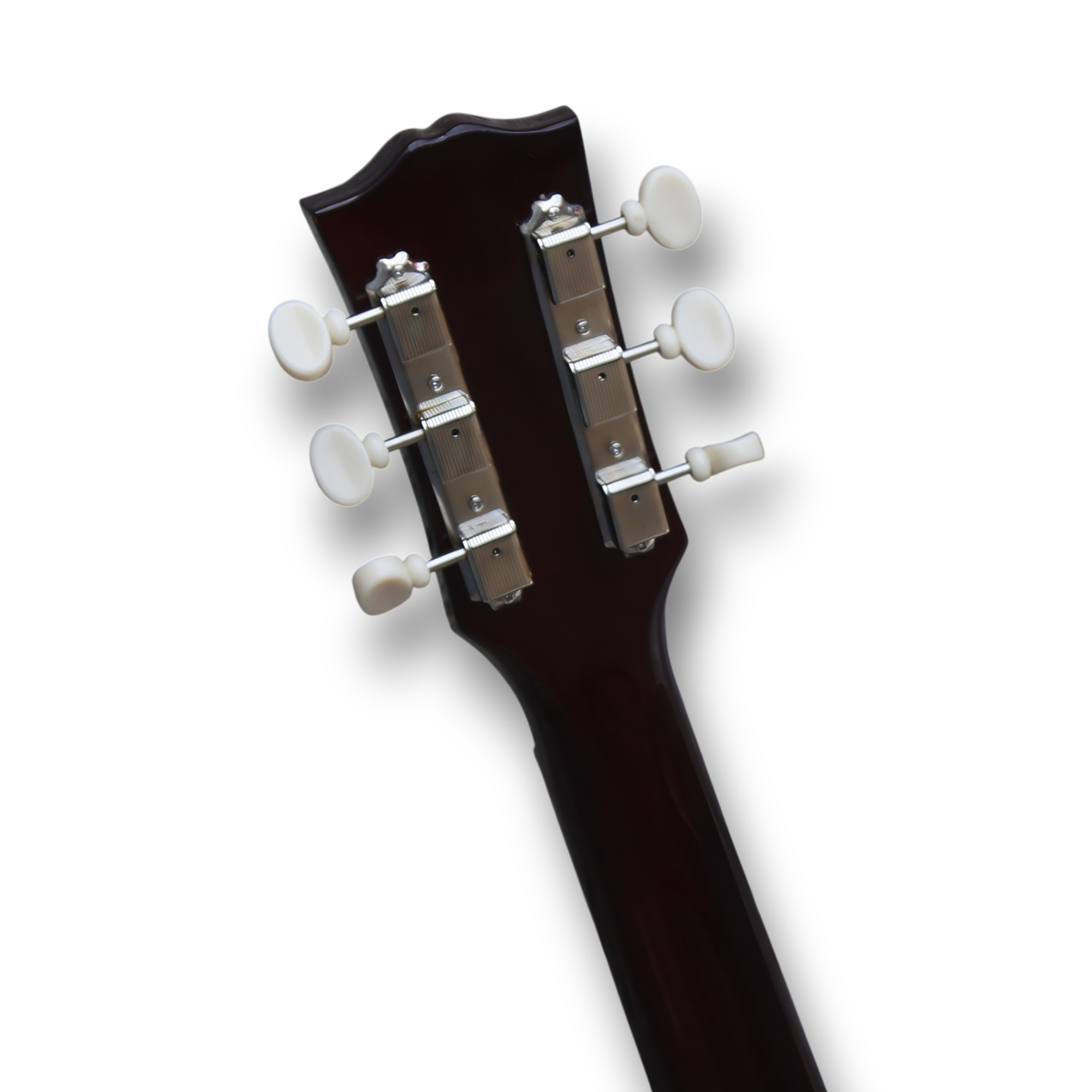 Custom Made LP Junior Style Tobacco Burst 6 Strings Electric Guitar - Image 4
