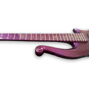 Custom Made Prince Cloud Style Purple 6 Strings Electric Guitar - Image 3