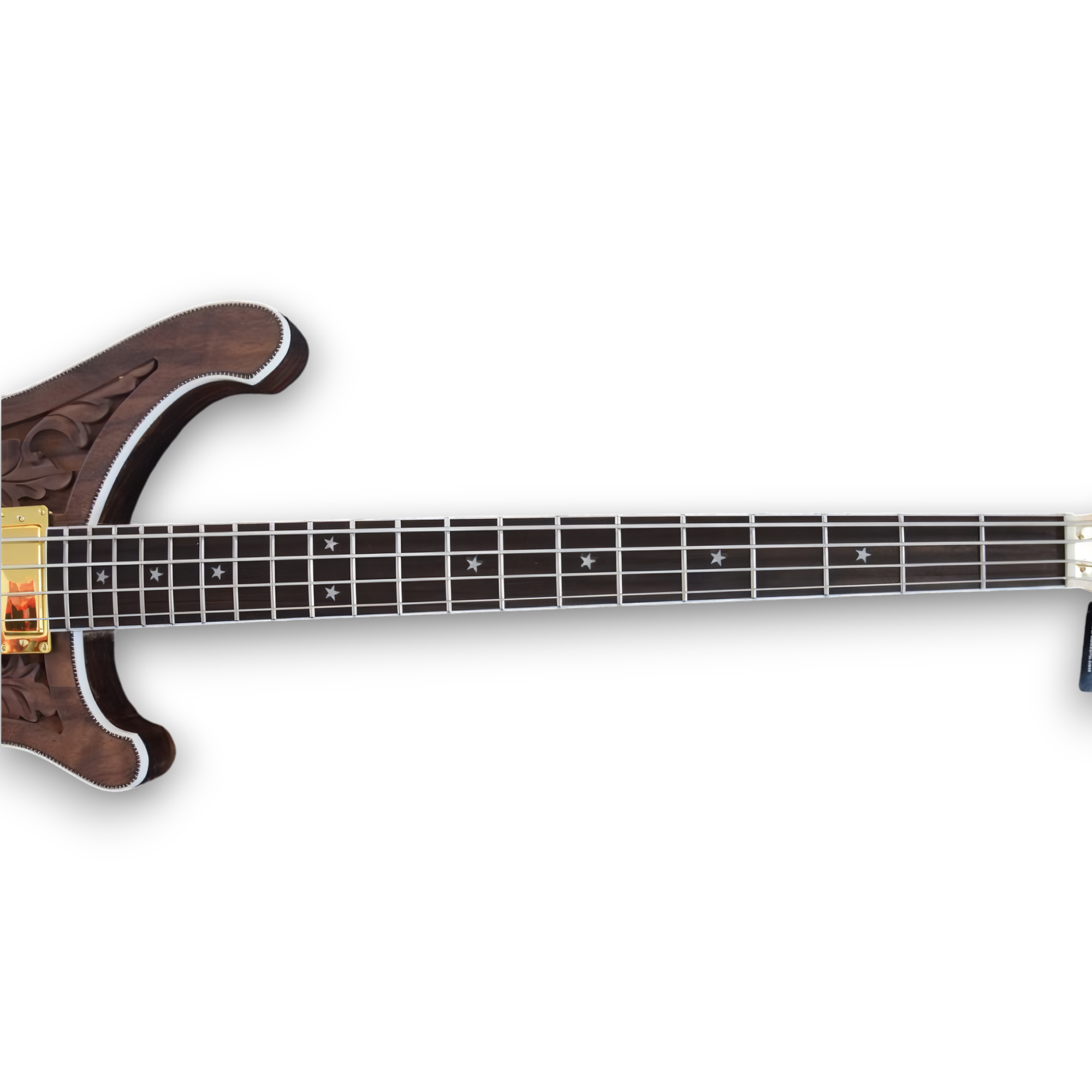 Custom Made 4004LK Neck-Through-Body Lemmy Kilmister Style 4 Strings Electric Bass - Image 4