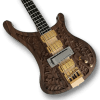 Custom Made Engraved 4004 Style Lemmy Kilmister Neck-Through-Body Walnut Body 4 Strings Electric Bass