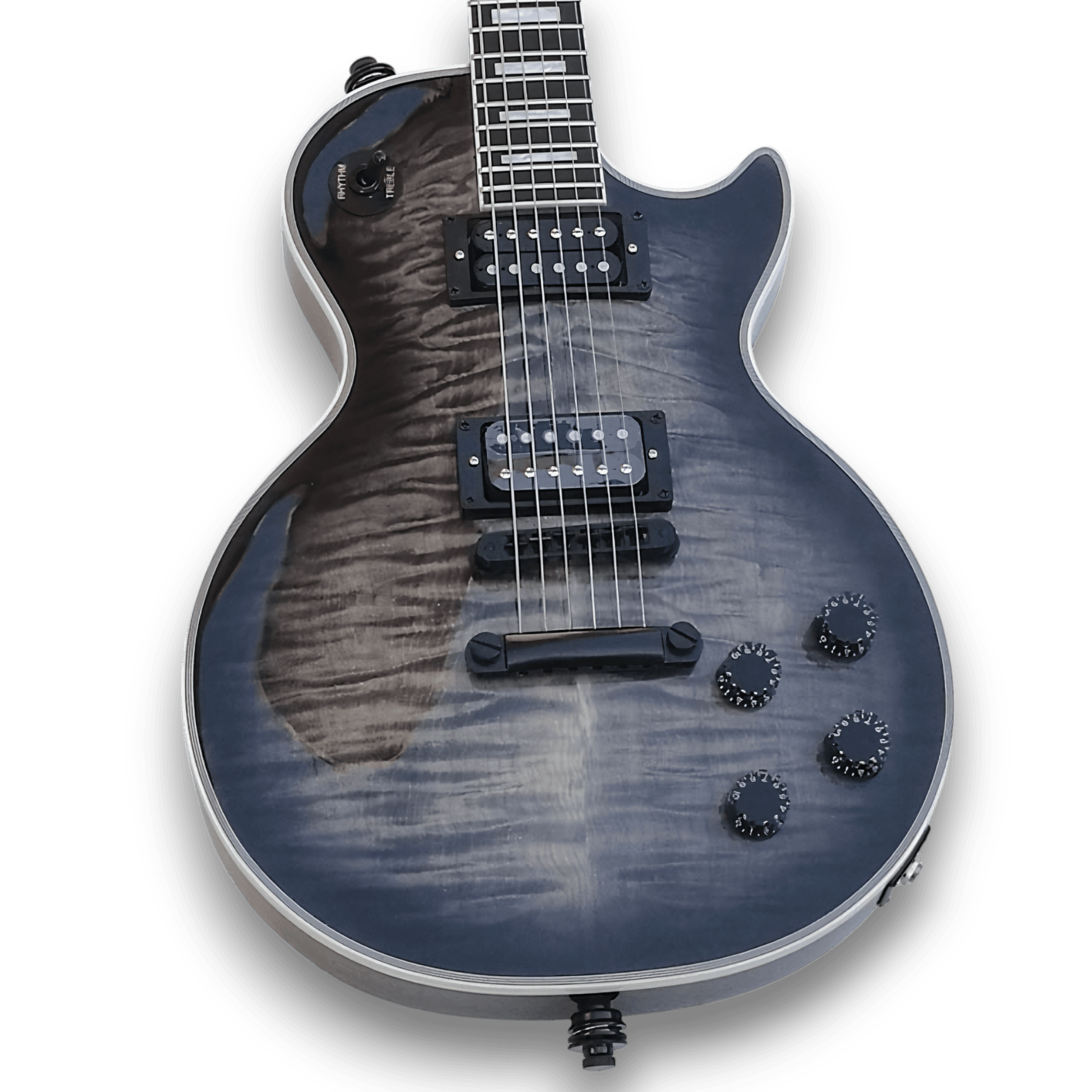 Custom Made Vivian Campbell LP Style Antrim Basalt Burst Electric Guitar
