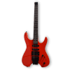 Custom Made Red Headless Style 6 Strings Electric Guitar