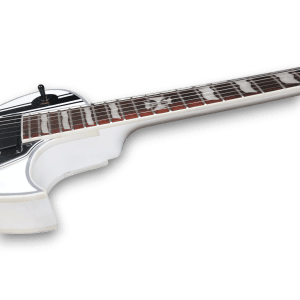 Custom Made James Hetfield Iron Cross Style Snow White Guitar Electric Guitar - Image 3