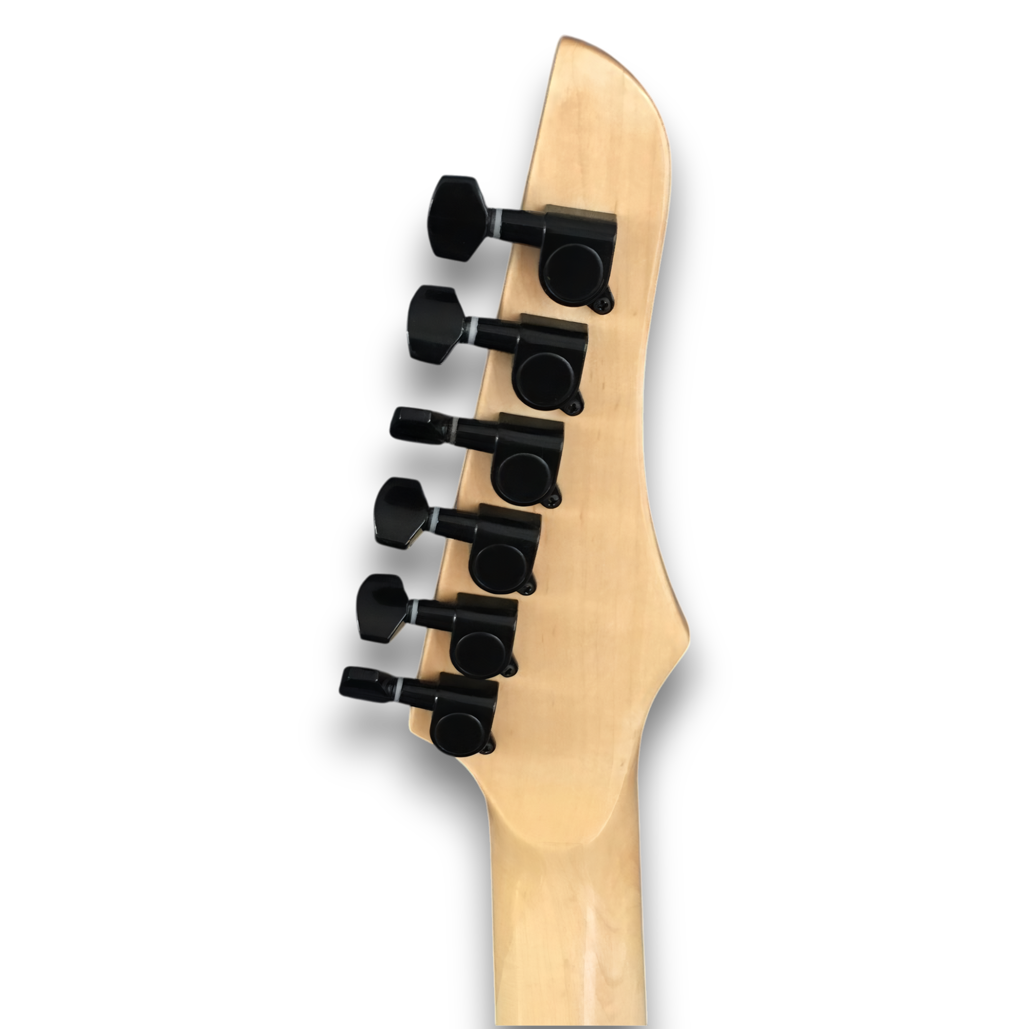 Custom Made Lizard Style Inlay Spalted Maple Top 6 Strings Electric Guitar - Image 5