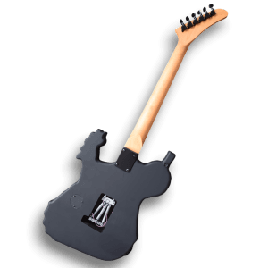 Custom Made Skull and Bones George Lynch Style Electric Guitar - Image 4