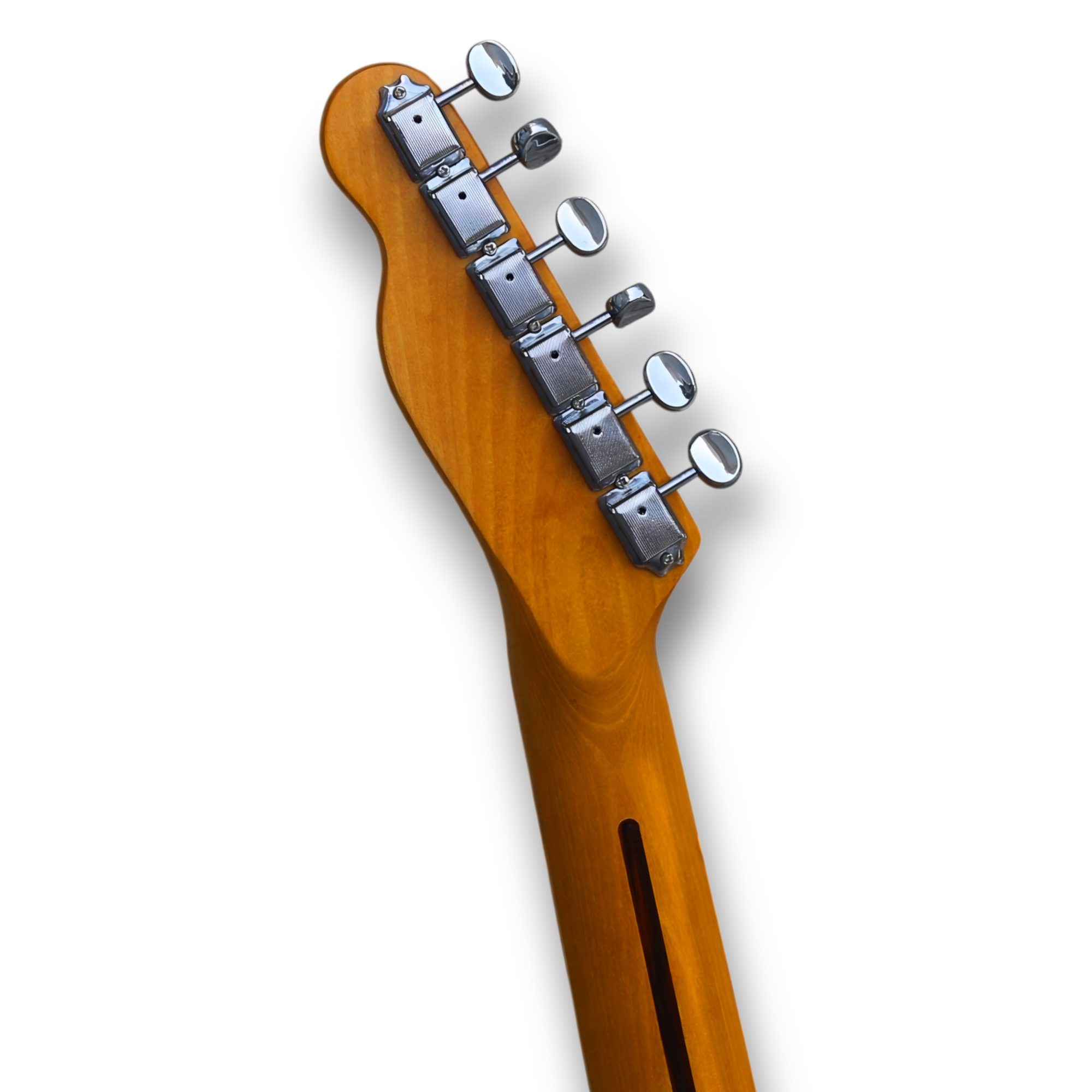 Custom Made Butterscotch Blonde Tele Style Electric Guitar - Image 6