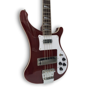 Custom Made Burgundyglo Wine Red Color 4003 Style 4 Strings Electric Bass