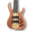 Custom Made Quilted Maple Top 6 String Electric Bass Guitar