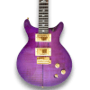 Custom Made Purple Color SE Flame Maple Top Custom Style Electric Guitar