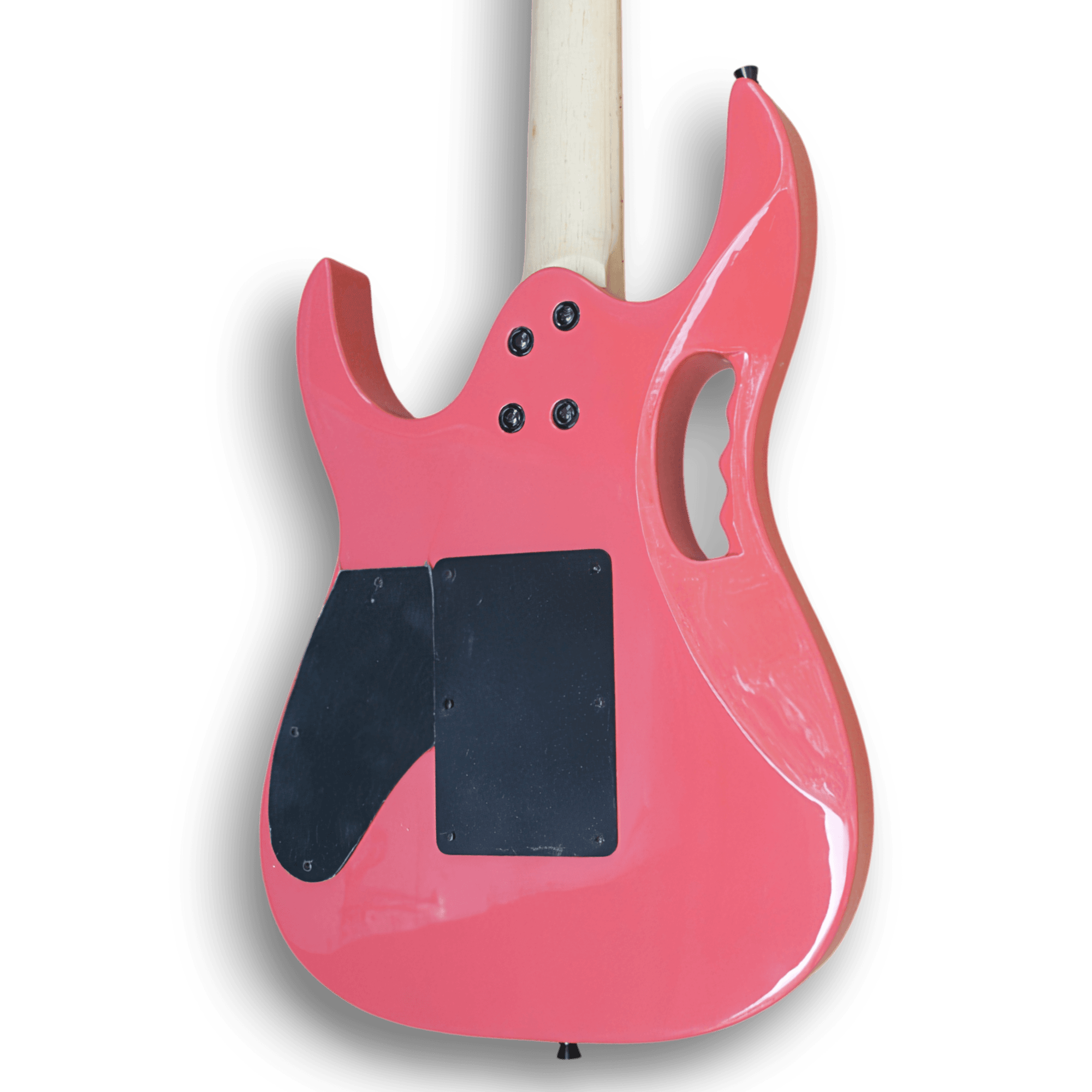 Custom Made Steve Vai Style Shocking Pink Style 6 Strings Electric Guitar - Image 6