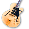 Custom Made Natural Semi-Hollow ES-5 Style 6 Strings Electric Guitar