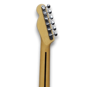 Custom Made Semi-hollow Thinline Style with Natural Wood Finish 6 Strings Electric Guitar - Image 4