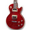 Custom Made Red Flame Maple Top LP Style 6 Strings Electric Guitar