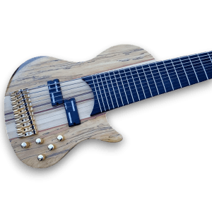 Custom Made Bass 10 Strings Emperor Style with Spalted Maple Top Electric Bass - Image 2