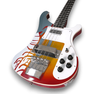 Custom Made Sgt. Pepper McCartney 4 Strings 4003 Style Electric Bass