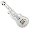 Custom Made White Prince Style Cloud Electric Guitar