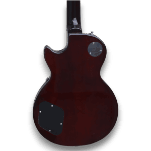Custom Made Tobacco Burst Flame Maple Top LP Style 6 Strings Electric Guitar - Image 5