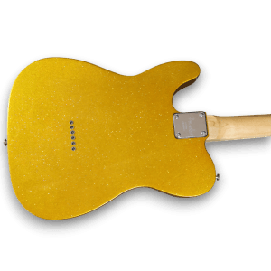 Custom Made Vegas Gold Tele Style Electric Guitar - Image 5