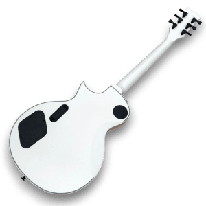 Custom Made Iron Cross Hetfield Style Snow White Guitar Electric Guitar - Image 4