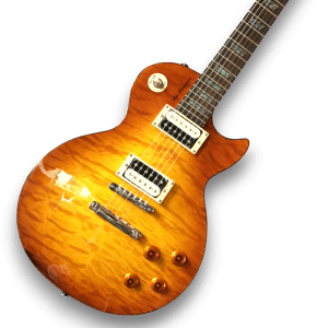 Custom Made Tak Matsumoto Style Tak Burst Quilted Maple Top LP Style 6 Strings Electric Guitar - Image 2