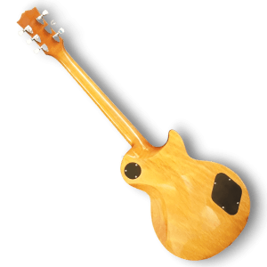 Custom Made Flame Maple Top Left Handed Ocean Water LP Style 6 Strings Electric Guitar - Image 5
