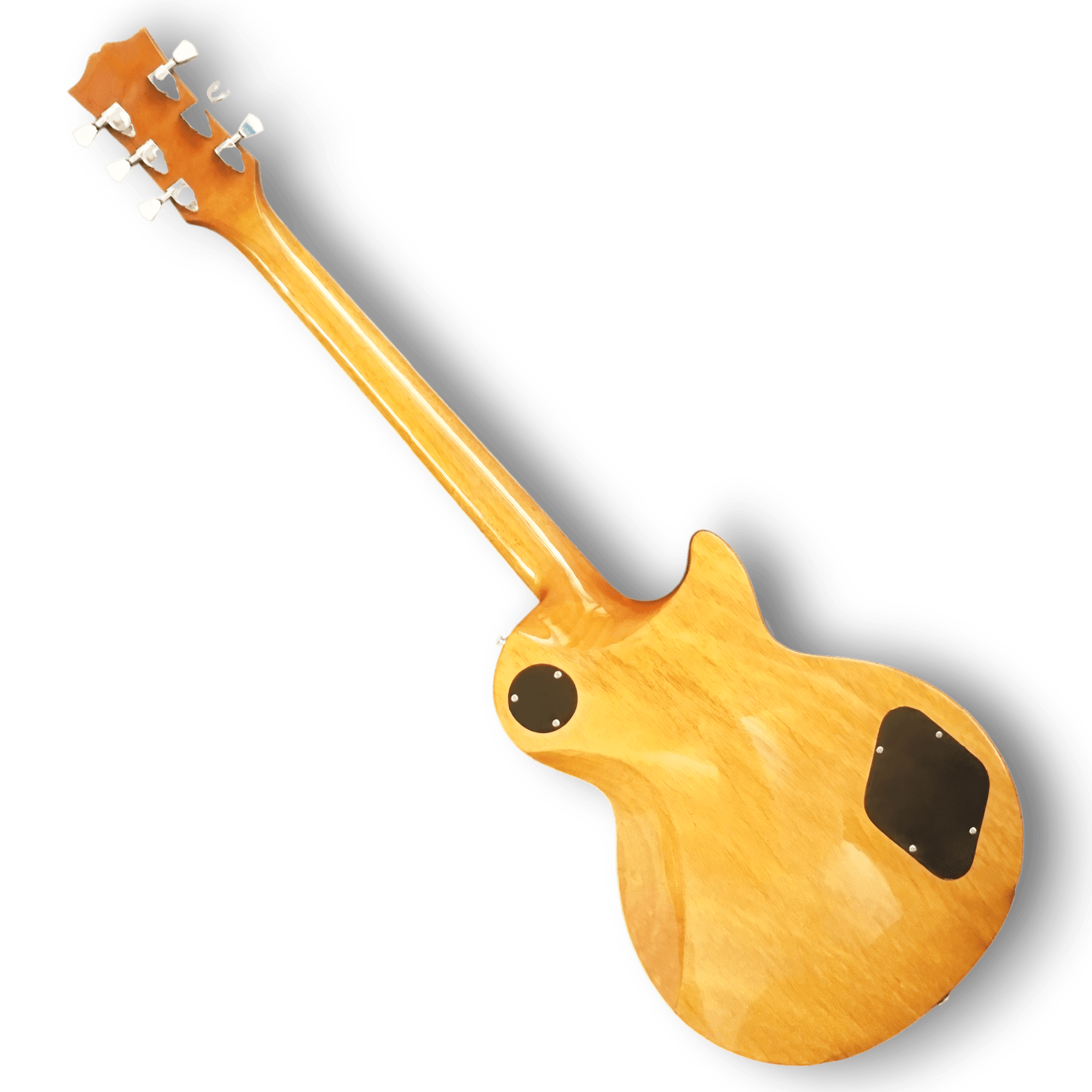 Custom Made Flame Maple Top Left Handed Ocean Water LP Style 6 Strings Electric Guitar - Image 5