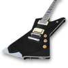 Custom Made Black Destroyer Style 6 Strings Electric Guitar
