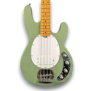 Custom Made Olive Gloss Style 4 Strings Electric Bass