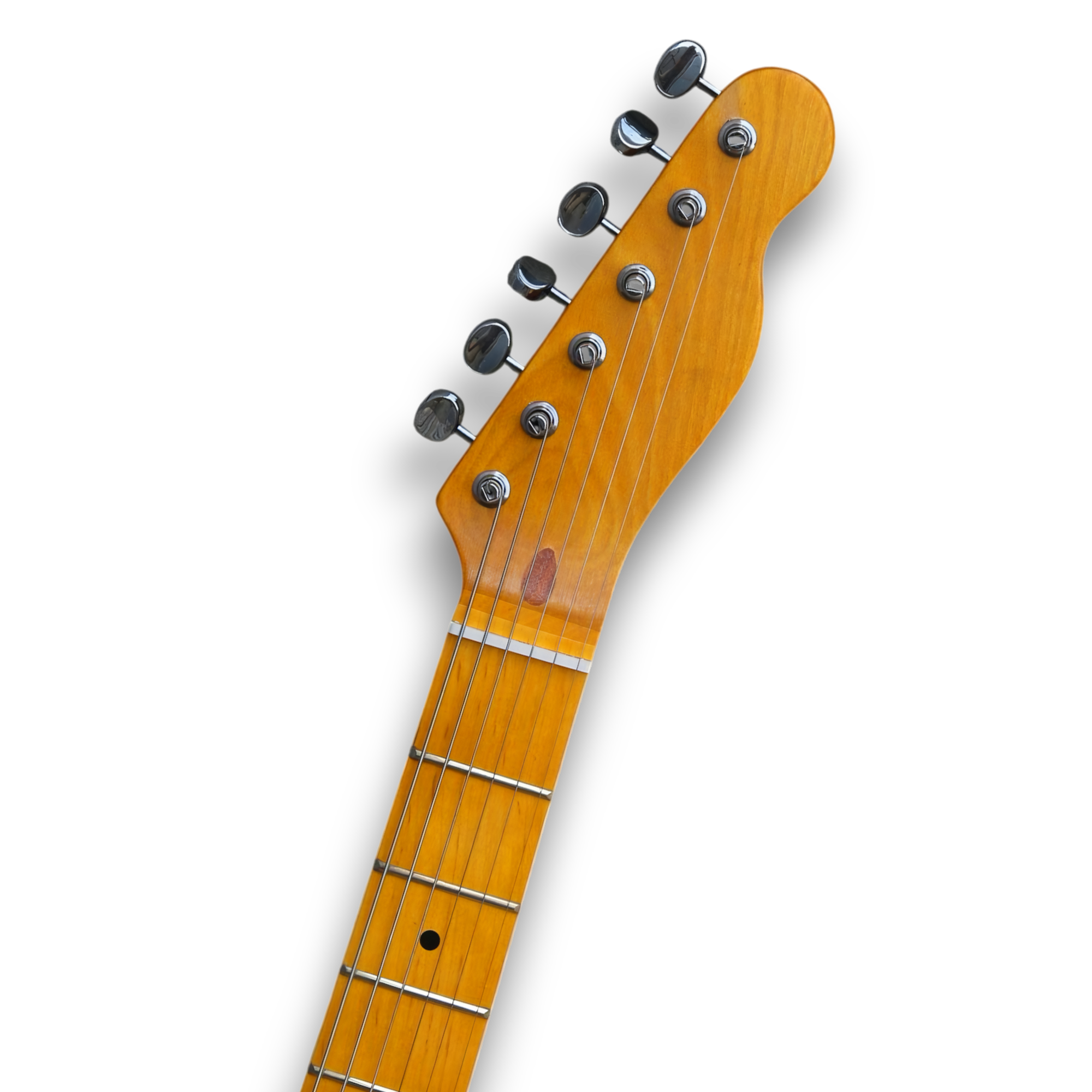 Custom Made Butterscotch Blonde Tele Style Electric Guitar - Image 4