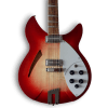 Custom Made Fireglo Color 360 Style Semi-Hollow Body 12 String Electric Guitar