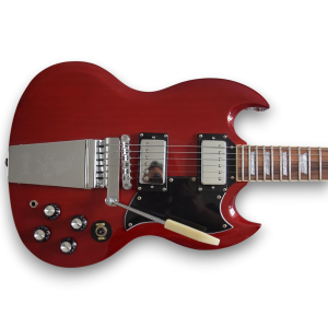 Custom Made Krieger Supreme Robby SG Style Vintage Cherry Electric Guitar