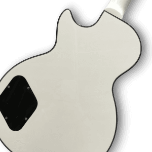 Custom Made LP Style White 6 Strings Electric Guitar - Image 4