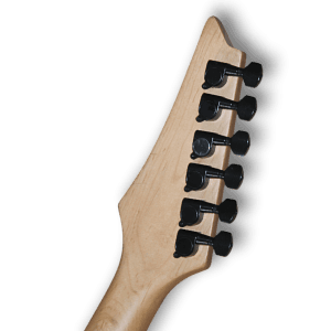 Custom Made Steve Vai Style Zebrawood Top Style 6 Strings Electric Guitar - Image 6