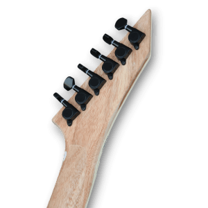 Custom Made Explorer Mahogany Natural Glossy Finish Style Electric Guitar - Image 7