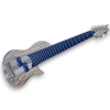 Custom Made Bass 10 Strings Emperor Style with Spalted Maple Top Electric Bass