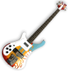 Custom Made McCartney Style Sgt. Pepper 4003 4 Strings Electric Bass Left Handed