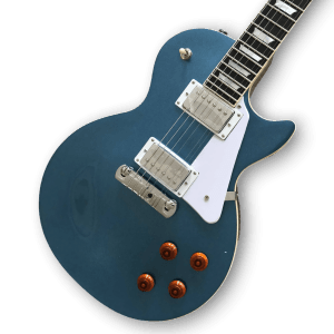 Custom Made Bonamassa Bonabyrd Antique Pelham Blue LP Style 6 Strings Electric Guitar
