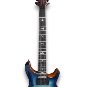 Custom Made Quilted Maple Top Blue Burst 6 Strings Electric Guitar - Image 4