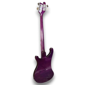 Custom Made Dark Purple Color 4003 Style 4 Strings Electric Bass - Image 4