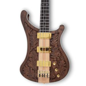 Custom Made Lemmy Kilmister Engraved 4004 Style 4 Strings Electric Bass - Image 2