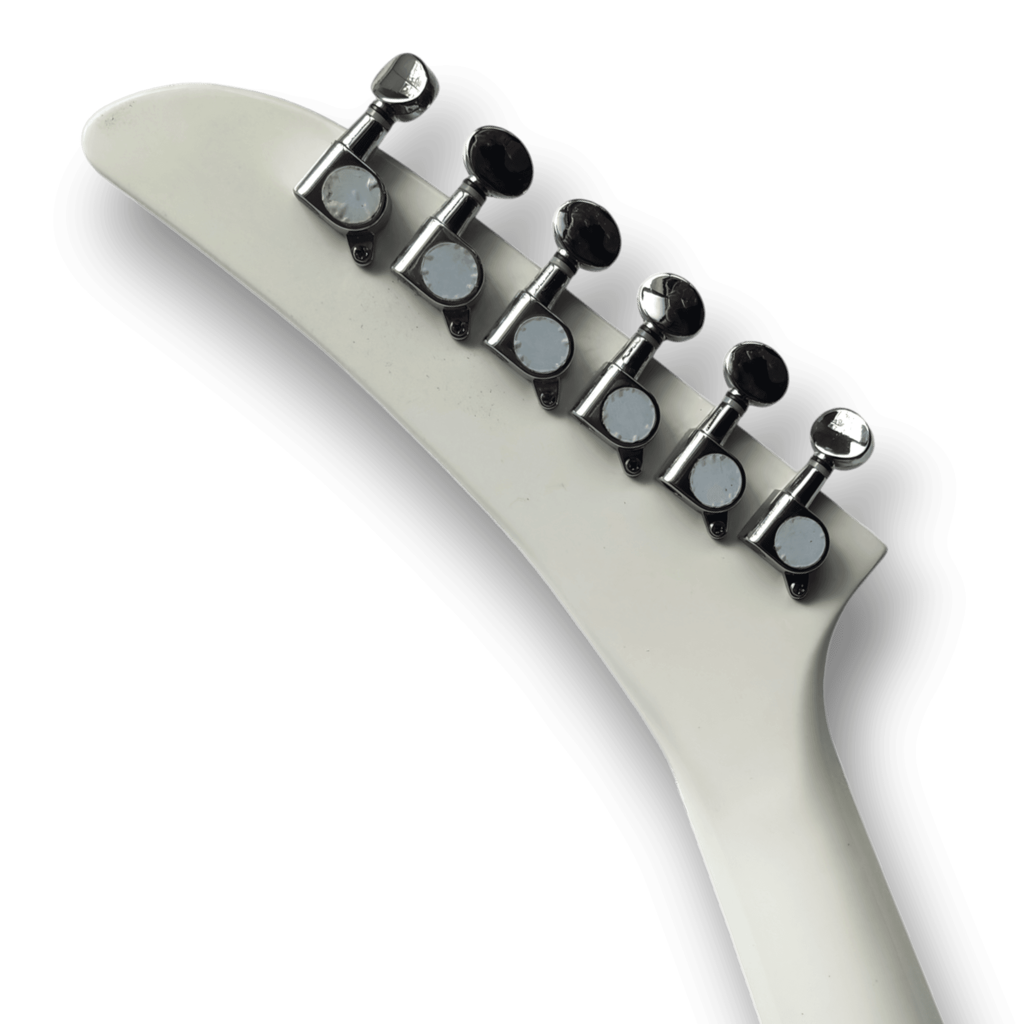 Custom Made Matthias Jabs Style with Tremolo White 6 Strings Electric Guitar - Image 8