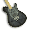 Custom Made Graphite Burst Flame Maple Top Legend Style Electric Guitar