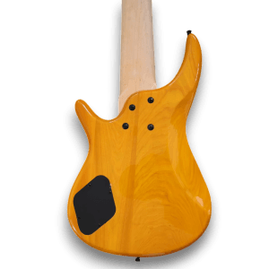 Custom Made Fretless 7 Strings Natural Finish Electric Bass - Image 6