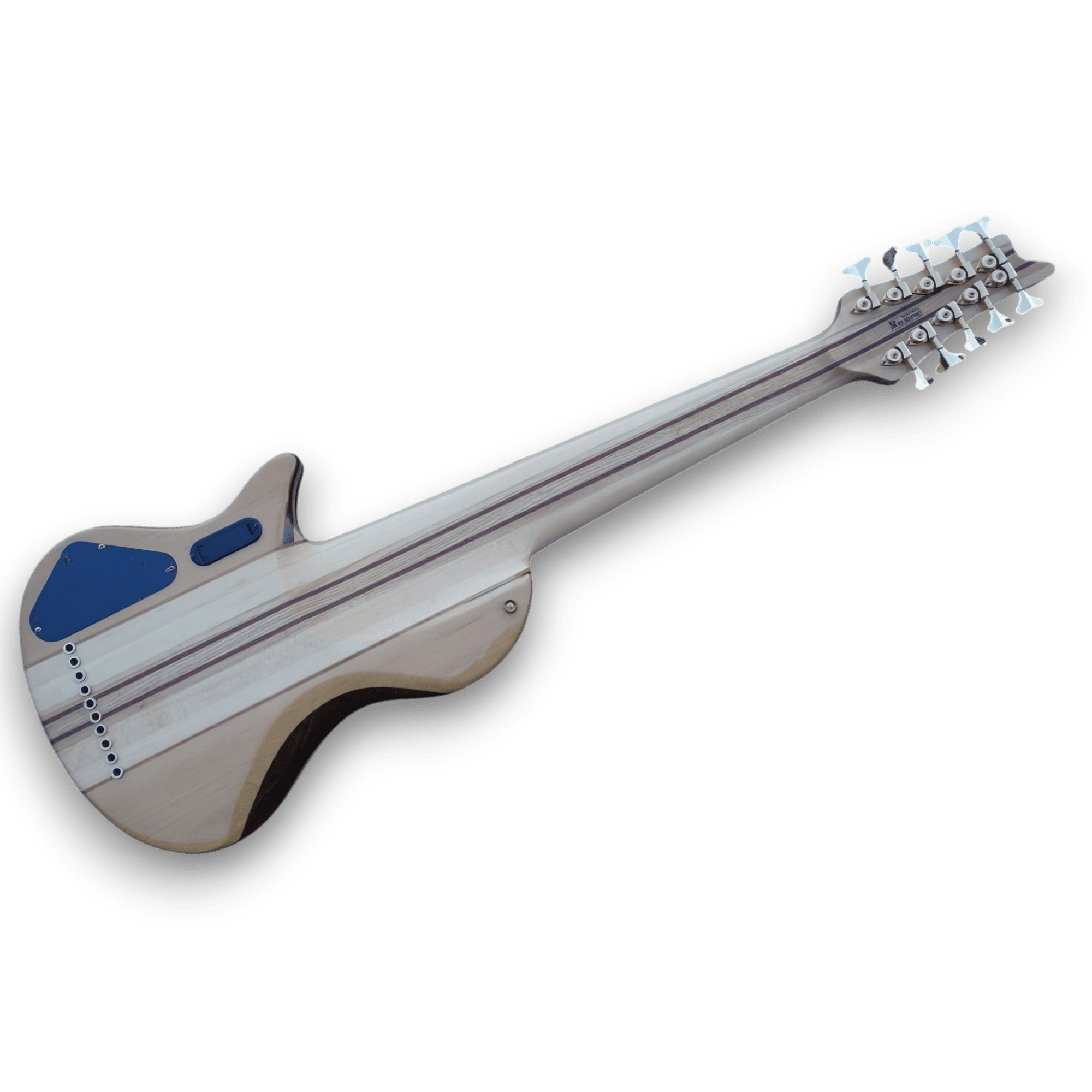 Custom Made Bass 10 Strings Emperor Style with Spalted Maple Top Electric Bass - Image 5