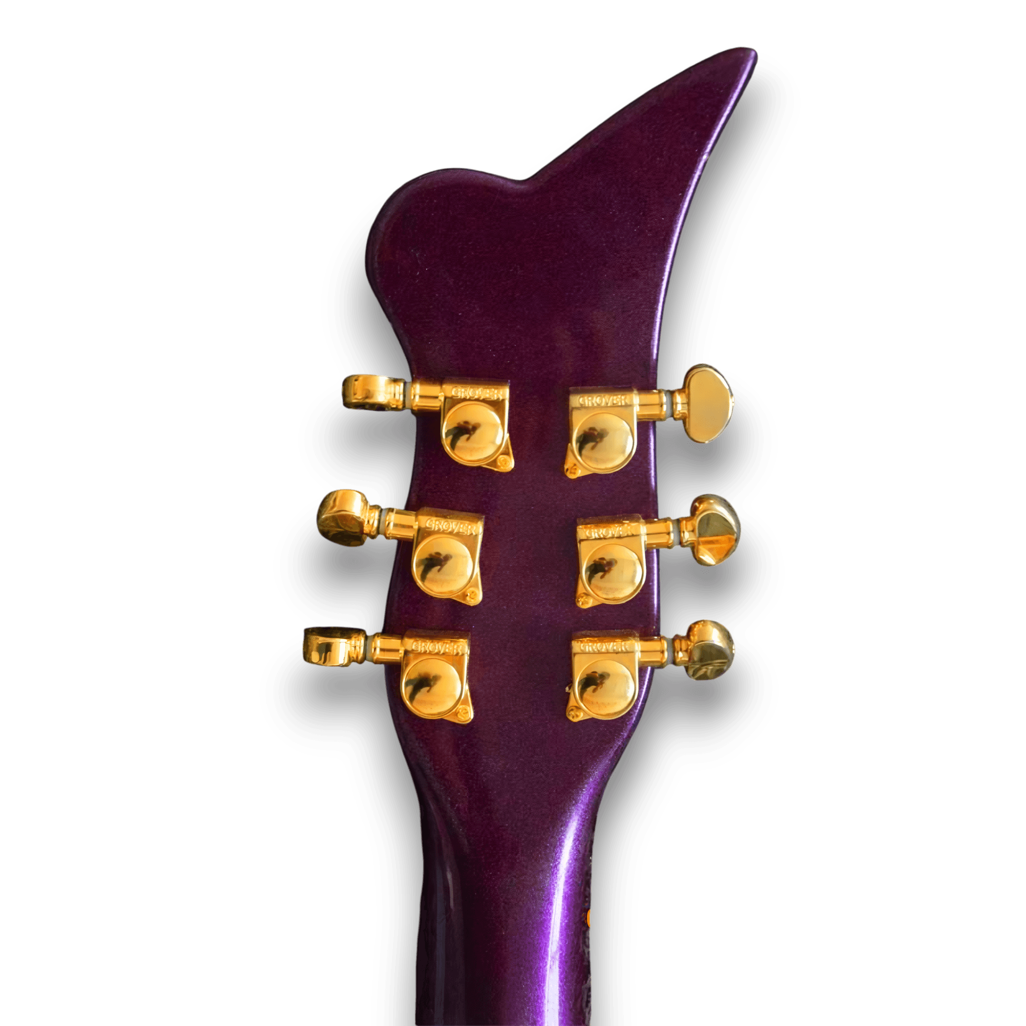 Custom Made Prince Cloud Style Purple Electric Guitar - Image 7