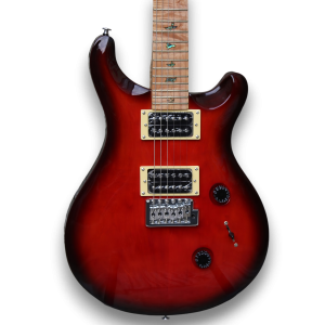 Custom Made Scarlet Smokeburst 6 Strings Electric Guitar