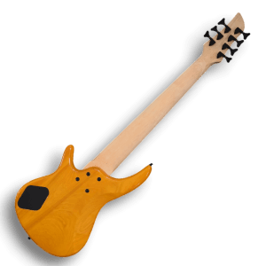 Custom Made Fretless 7 Strings Natural Finish Electric Bass - Image 7